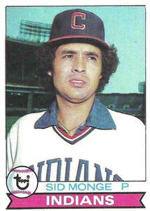 1979 Topps #459 Sid Monge VG Cleveland Indians 
