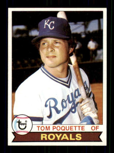 1979 Topps #476 Tom Poquette VG Kansas City Royals 