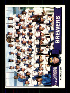 1979 Topps #577 George Bamberger MG VG Milwaukee Brewers 