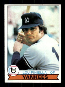 1979 Topps #648 Lou Piniella VG New York Yankees 