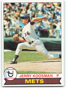 1979 Topps #655 Jerry Koosman VG New York Mets 