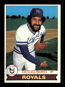 1979 Topps #664 Doug Bird VG Kansas City Royals 