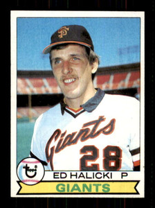 1979 Topps #672 Ed Halicki VG San Francisco Giants 
