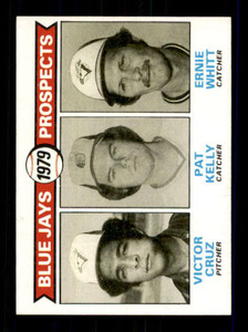 1979 Topps #714 Victor Cruz/Pat Kelly/Ernie Whitt Blue Jays Prospects VG RC Rookie Toronto Blue Jays 
