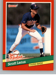 1991 Donruss Rookies #4 Scott Leius NM-MT  Minnesota Twins 
