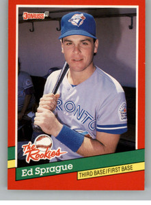 1991 Donruss Rookies #14 Ed Sprague NM-MT  Toronto Blue Jays 