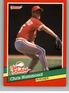 1991 Donruss Rookies #19 Chris Hammond NM-MT  Cincinnati Reds 