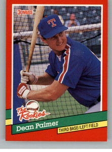 1991 Donruss Rookies #48 Dean Palmer NM-MT  Texas Rangers 