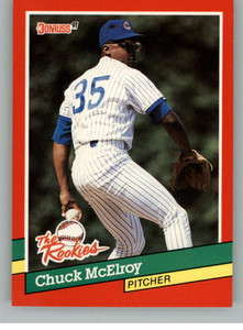 1991 Donruss Rookies #49 Chuck McElroy NM-MT  Chicago Cubs 