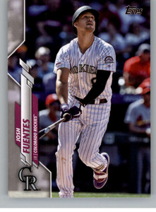 2020 Topps Update #U-17 Josh Fuentes NM-MT Colorado Rockies 