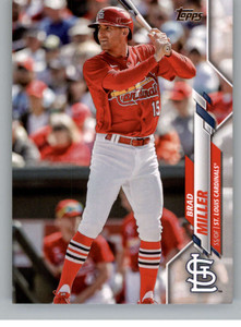 2020 Topps Update #U-53 Brad Miller NM-MT St. Louis Cardinals 
