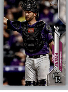 2020 Topps Update #U-72 Drew Butera NM-MT Colorado Rockies 
