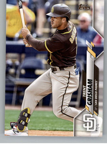 SOLD 156423 2020 Topps Update #U-83 Trent Grisham NM-MT RC Rookie San Diego Padres 