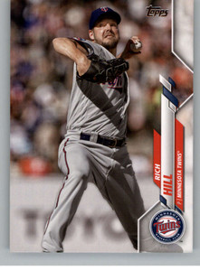 2020 Topps Update #U-111 Rich Hill NM-MT Minnesota Twins 