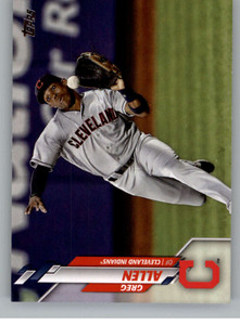 2020 Topps Update #U-139 Greg Allen NM-MT Cleveland Indians 