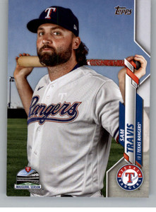 2020 Topps Update #U-164 Sam Travis NM-MT Texas Rangers 
