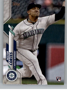 SOLD 156536 2020 Topps Update #U-196 Nestor Cortes NM-MT RC Rookie Seattle Mariners 
