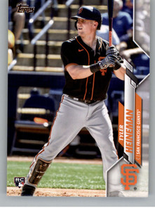 SOLD 156581 2020 Topps Update #U-241 Tyler Heineman NM-MT RC Rookie San Francisco Giants 
