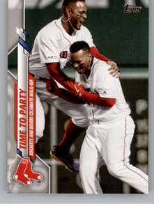 2020 Topps Update #U-273 Devers/Bogaerts NM-MT Boston Red Sox 