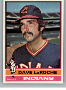 1976 Topps #21 Dave LaRoche VG Cleveland Indians 
