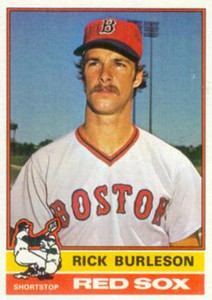 1976 Topps #29 Rick Burleson VG Boston Red Sox 