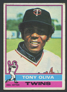 1976 Topps #35 Tony Oliva VG Minnesota Twins 