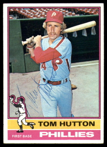 1976 Topps #91 Tom Hutton VG Philadelphia Phillies 