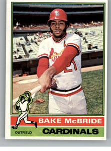 1976 Topps #135 Bake McBride VG St. Louis Cardinals 