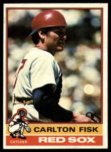 1976 Topps #365 Carlton Fisk VG Boston Red Sox 