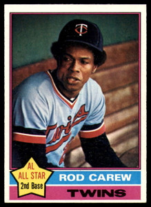 1976 Topps #400 Rod Carew VG Minnesota Twins 