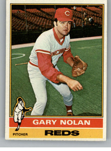 1976 Topps #444 Gary Nolan VG Cincinnati Reds 
