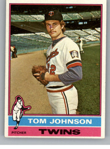 1976 Topps #448 Tom Johnson VG Minnesota Twins 