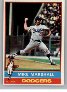 1976 Topps #465 Mike Marshall VG Los Angeles Dodgers 