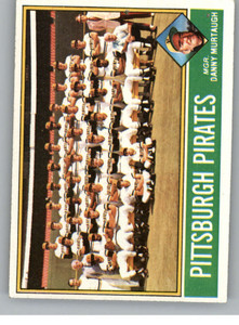 1976 Topps #504 Pittsburgh Pirates/Danny Murtaugh MG CL VG Pittsburgh Pirates 