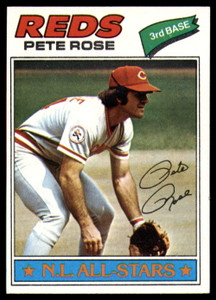 SOLD 86633 1977 Topps #450 Pete Rose VG Cincinnati Reds 