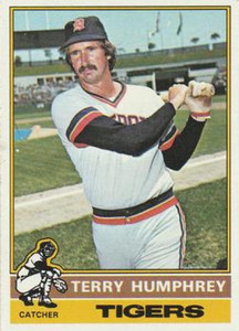1976 Topps #552 Terry Humphrey VG Detroit Tigers 