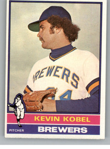 1976 Topps #588 Kevin Kobel VG Milwaukee Brewers 