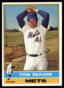 SOLD 86123 1976 Topps #600 Tom Seaver VG New York Mets 
