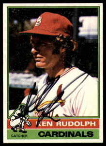 1976 Topps #601 Ken Rudolph VG St. Louis Cardinals 