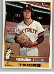1976 Topps #614 Fernando Arroyo VG RC Rookie Detroit Tigers 