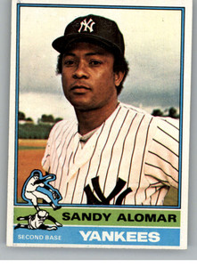 1976 Topps #629 Sandy Alomar Sr. VG New York Yankees 