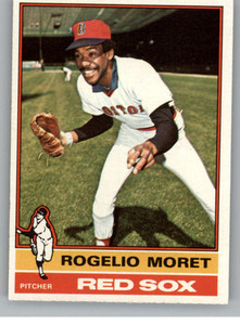 1976 Topps #632 Rogelio Moret VG Boston Red Sox 