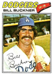 1977 Topps #27 Bill Buckner VG Los Angeles Dodgers 
