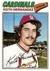 1977 Topps #95 Keith Hernandez VG St. Louis Cardinals 