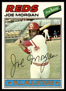 1977 Topps #100 Joe Morgan VG Cincinnati Reds 