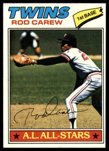 SOLD 86303 1977 Topps #120 Rod Carew VG Minnesota Twins 