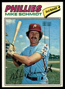 1977 Topps #140 Mike Schmidt VG Philadelphia Phillies 