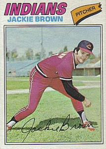 1977 Topps #147 Jackie Brown VG Cleveland Indians 