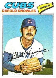1977 Topps #169 Darold Knowles VG Chicago Cubs 