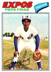 1977 Topps #199 Pepe Frias VG Montreal Expos 
